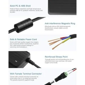 ALITOVE 5V 10A Power Supply Adapter ACDC Converter_3