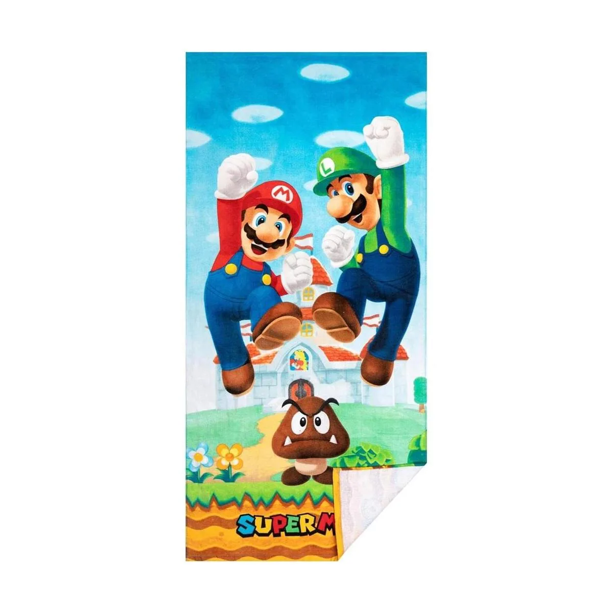 Franco Super Mario Toalla de baño de algodón súper suave_6