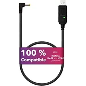 Mirkit Cable cargador USB de 0.098 in con indicador de luz_1