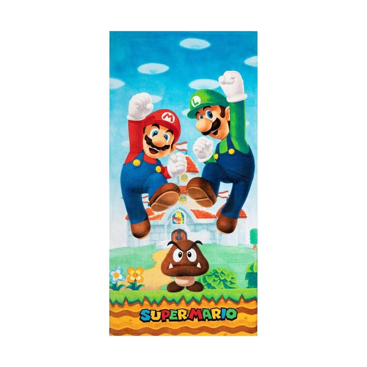 Franco Super Mario Toalla de baño de algodón súper suave_5