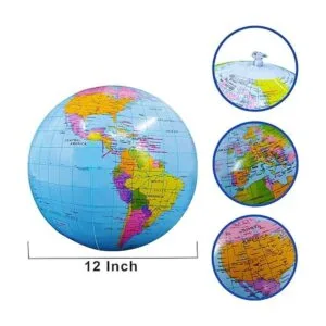 Inflatable Beach Balls Bulk Jumbo 16 World Globe Pool_4