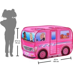 Tienda de campaña desplegable Barbie Camper casa de_6