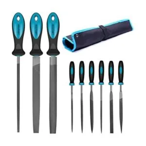 Libraton Limas de metal 9 piezas juego de archivos para_1