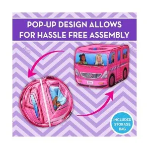 Tienda de campaña desplegable Barbie Camper casa de_2