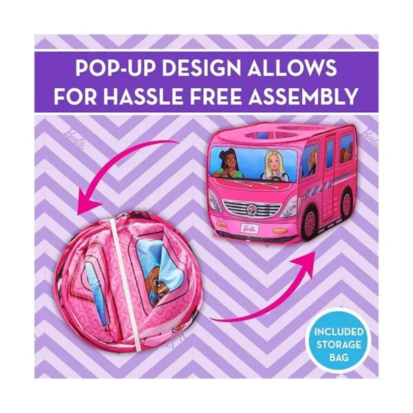 Tienda de campaña desplegable Barbie Camper casa de_2