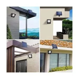 Luces solares para exteriores luces LED de jardín con