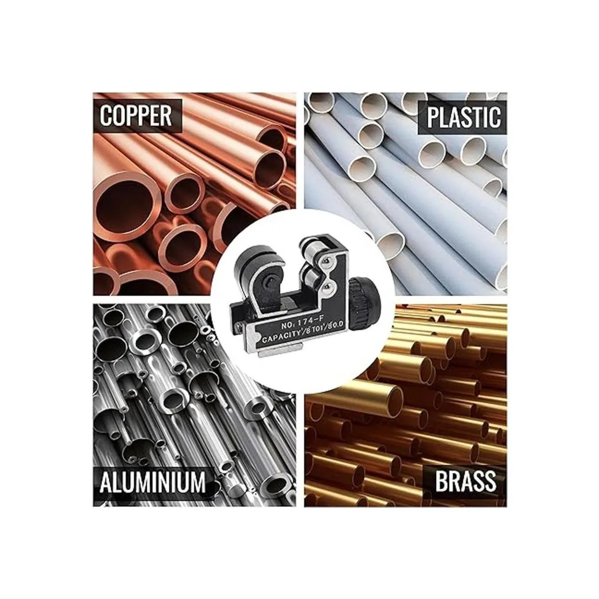 Cortador de tuberías 18 1 18 Herramienta cortadora