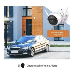 EZVIZ Cámara de seguridad para exteriores de doble lente_5