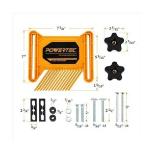 POWERTEC 71393 Dual Universal Featherboards for_3