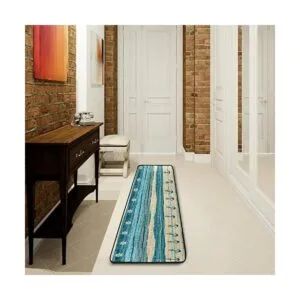 ALAZA Alfombra de estilo náutico antideslizante para