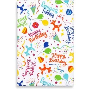 Cackleberry Home Happy Birthday Balloon Dogs Toallas de_3