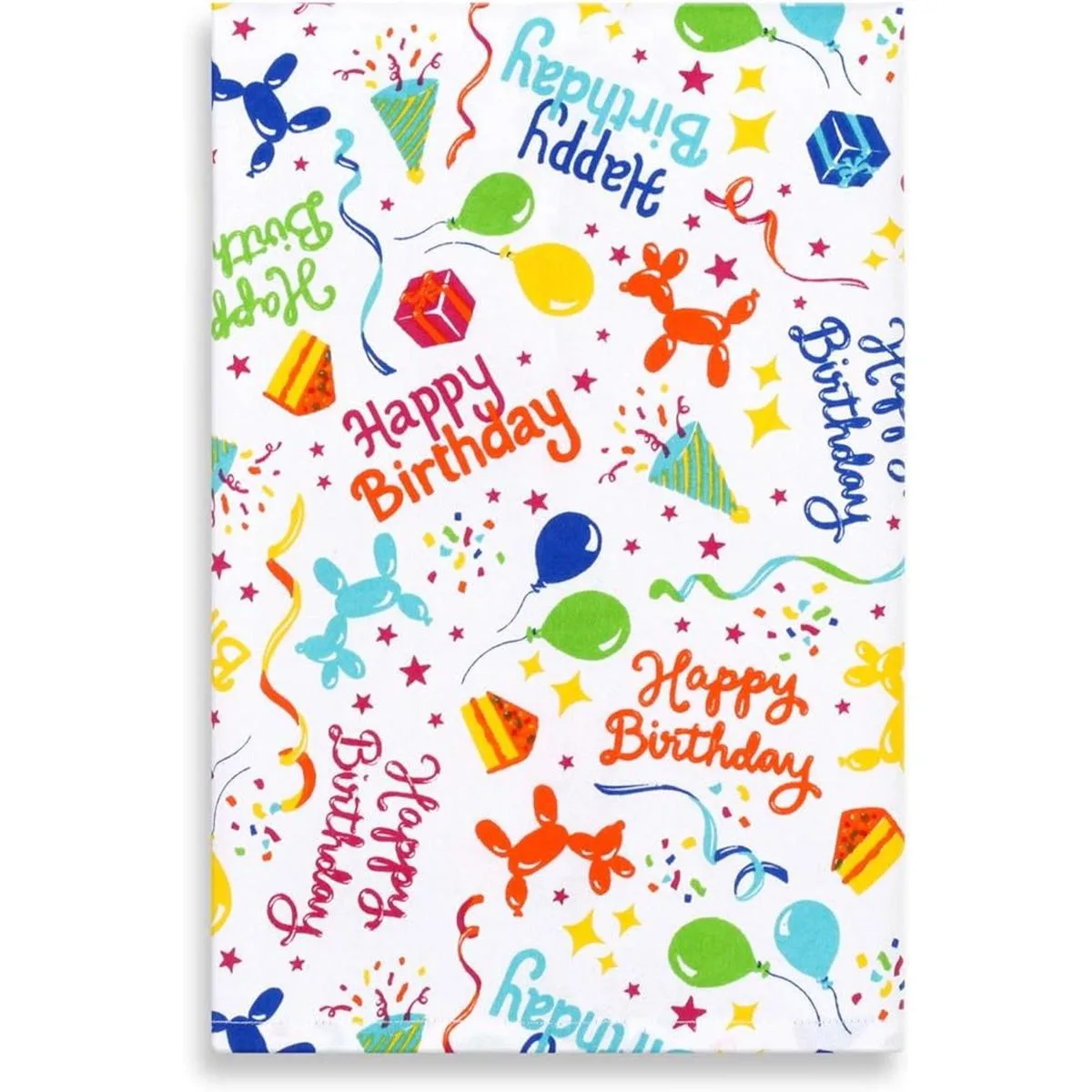 Cackleberry Home Happy Birthday Balloon Dogs Toallas de_3