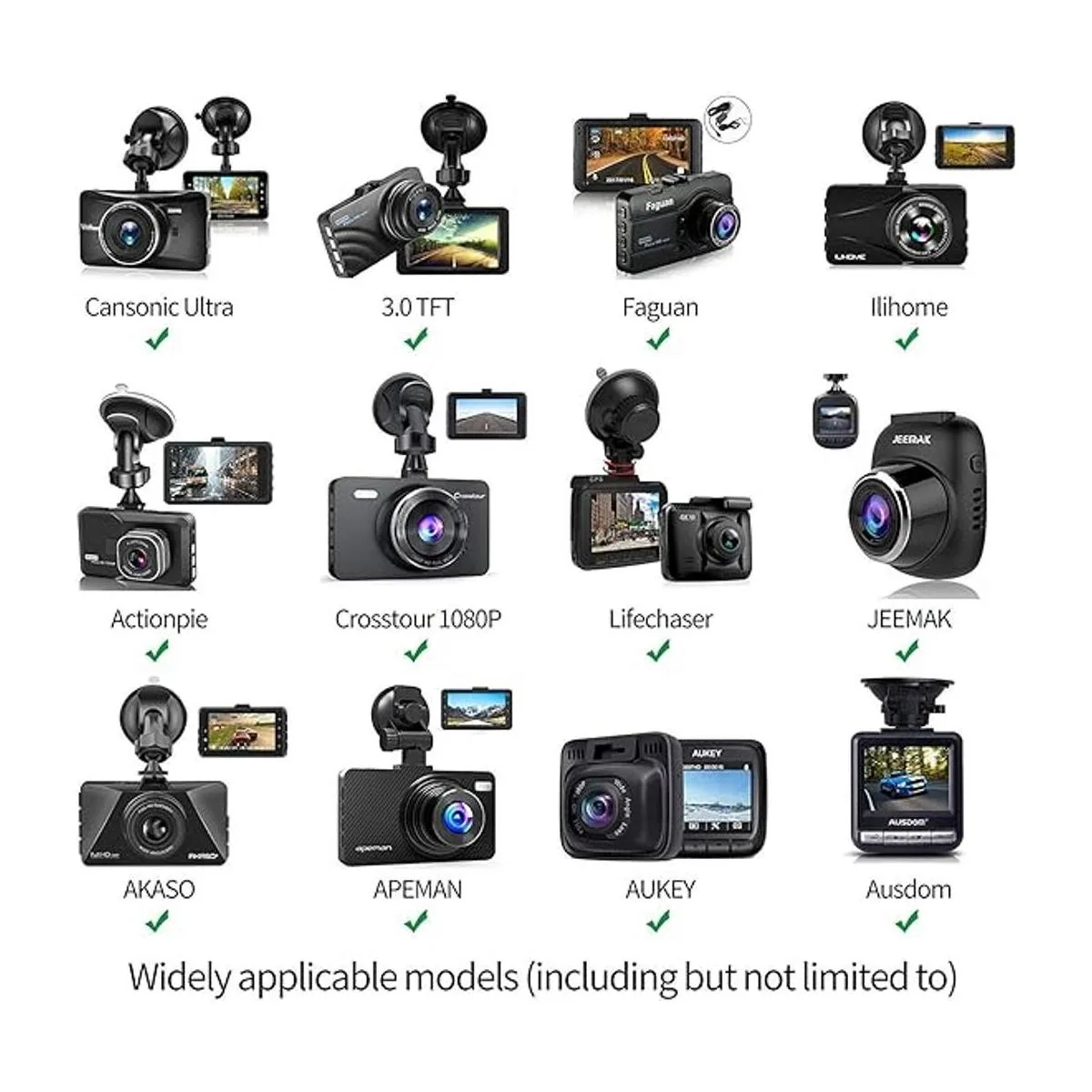 TiToeKi Soporte de succión para Dash Cam con más de 15_2