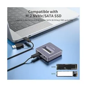 Estación de acoplamiento NVME a USB adaptador ACASIS M.2_2