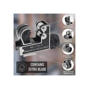 Cortador de tuberías 18 1 18 Herramienta cortadora