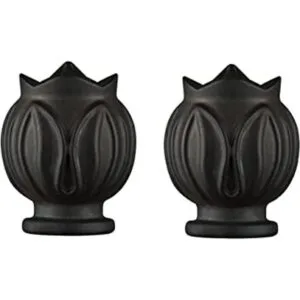 Ciata Lamp Finials Decorative acabado de lámpara floral_1
