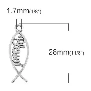 JGFinds Dijes de pez bendecido mensaje espiritual en tono_3