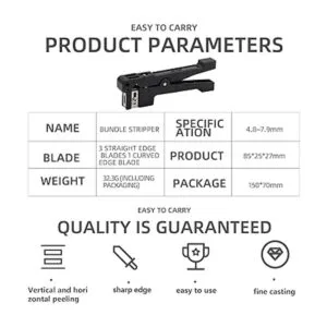 FTTH Pelacables de tubo de búfer 45165 0.189 0.311 in_4