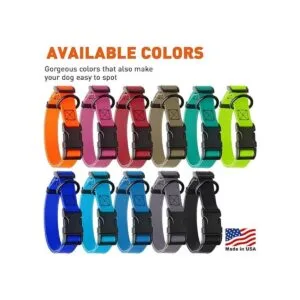 Dogline Biothane Collar impermeable para perro con_3