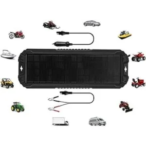 Sunway Solar Cargador y mantenedor de batería para coche_3