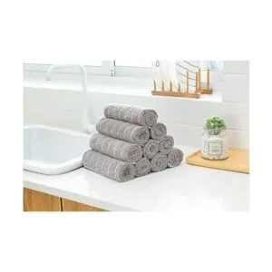 Toallas de cocina de microfibra suaves súper absorbentes_6