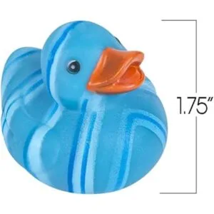 ArtCreativity Patos de goma con patrón multicolor para_3