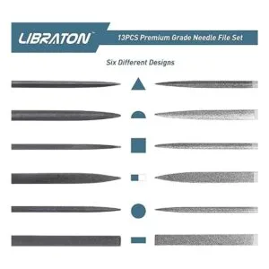 Libraton Juego de archivos pequeños limas de diamante de_3