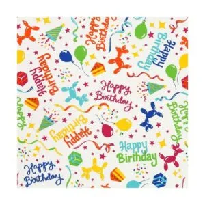 Cackleberry Home Happy Birthday Balloon Dogs Toallas de_4