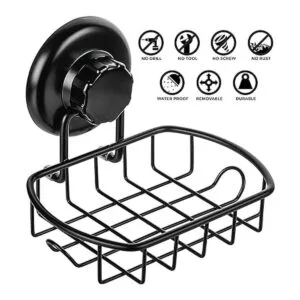 HASKO accessories Jabonera de succión con ganchos soporte_5