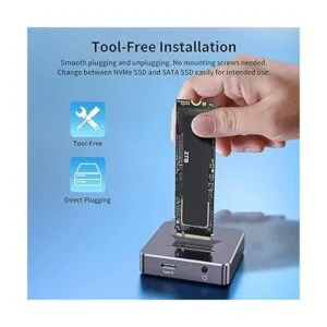 Estación de acoplamiento NVME a USB adaptador ACASIS M.2_4