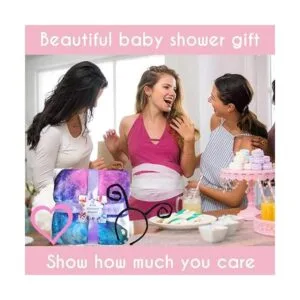 Manta mensual para bebé con diseño de hitos para niña_6