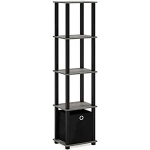 FURINNO TNT No Tools Estante decorativo de 5 niveles_1