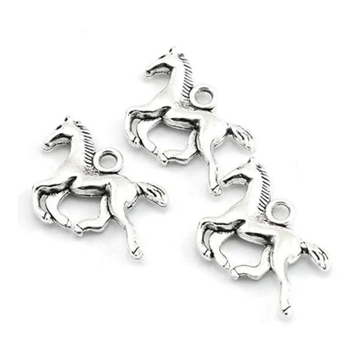 Lind Kitchen 50 colgantes de aleación de caballo para_1