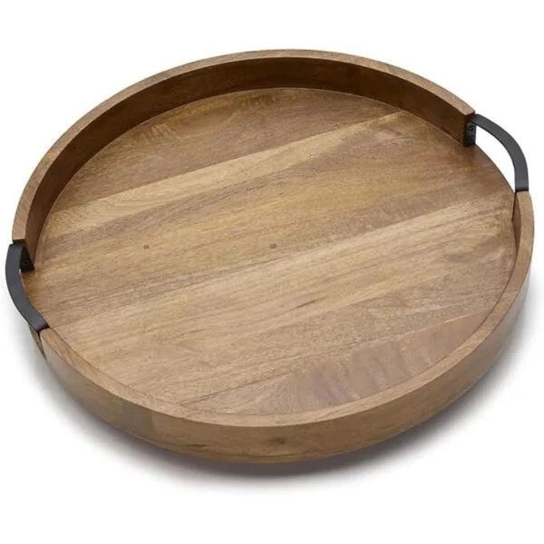 Gourmet Basics by Mikasa Lazy Susan Serving Tray 18Inch_1