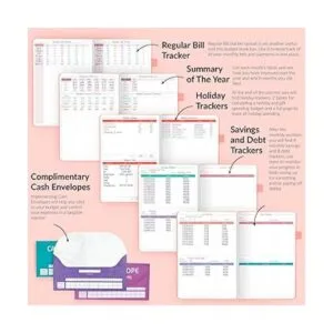 Libro de presupuesto de GoGirl Colorido organizador_5