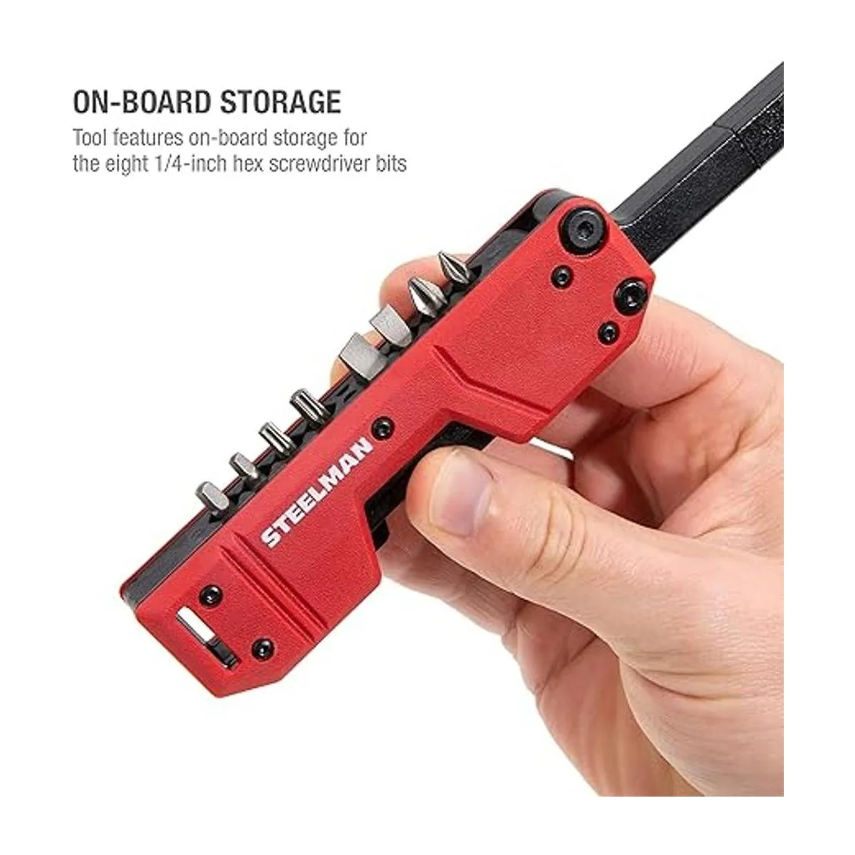 Steelman Destornillador de bolsillo magnético plegable 10