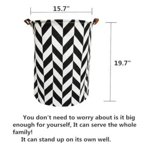 Tibaolover Cesto para la ropa sucia tamaño grande de_2