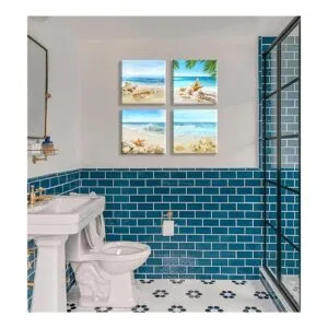 JiazuGo Lienzo decorativo para pared diseño de flores_6