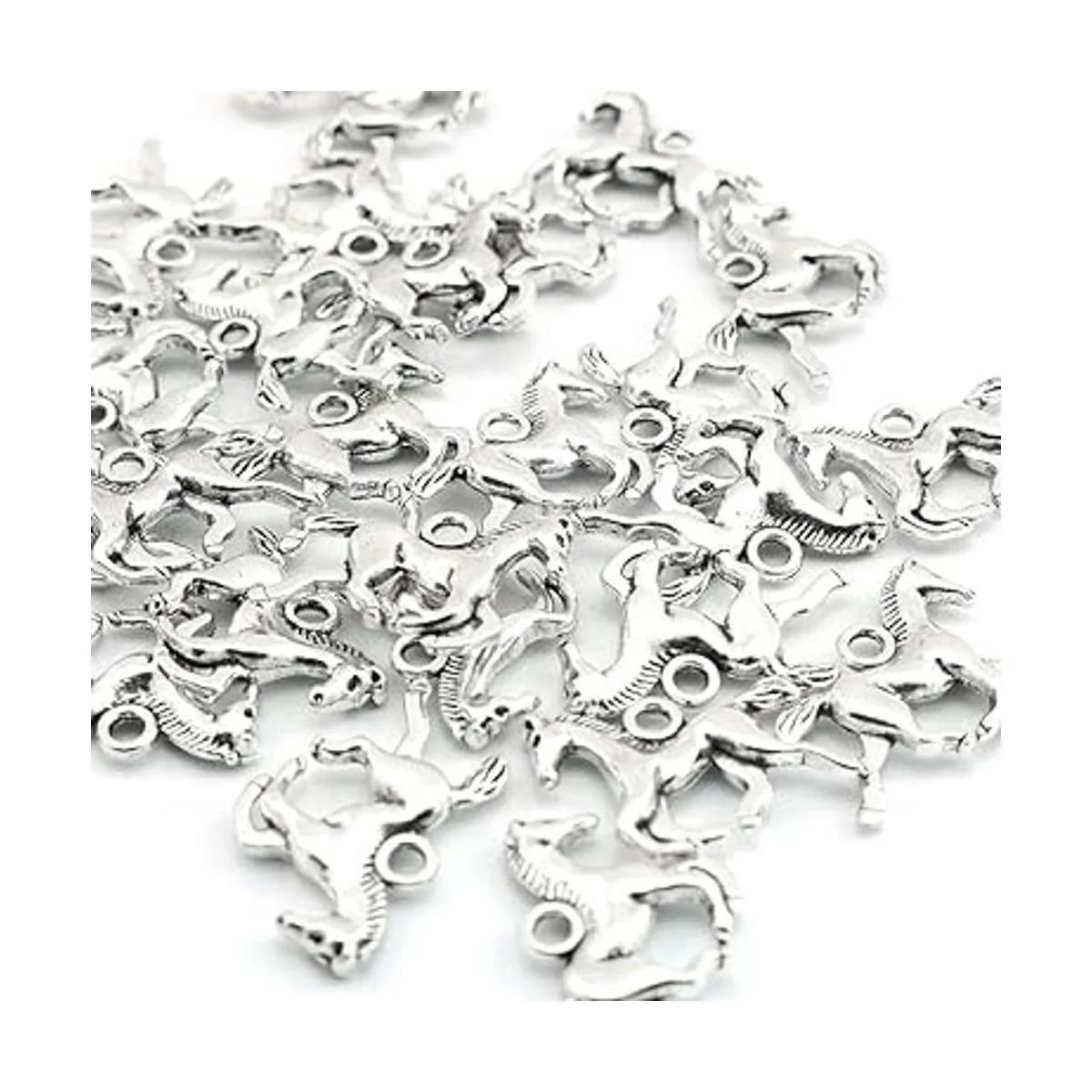 Lind Kitchen 50 colgantes de aleación de caballo para_4