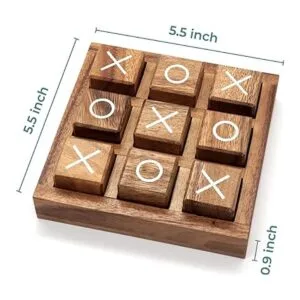 BSIRI Tic Tac Toe Juego de mesa para niños y familiares_3