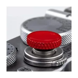 Botón de liberación de obturador suave 2 paquetesrojo_1