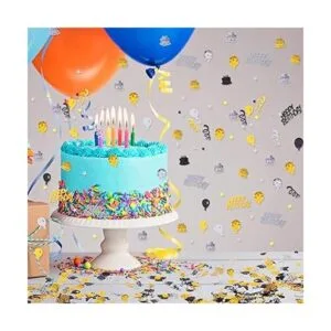 3000 piezas de confeti de feliz cumpleaños pastel de