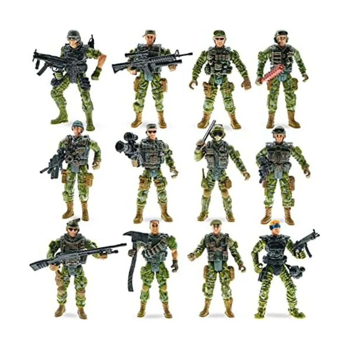 Figuras de acción de los hombres del ejército conjunto de_1