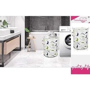 Tibaolover Cesto para la ropa sucia tamaño grande de_6