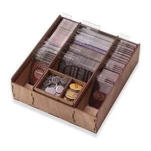 Smonex Organizador de madera y cuatro tablas de jugadores_4