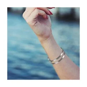 18 piezas pulsera en blanco ajustable brazalete brazalete