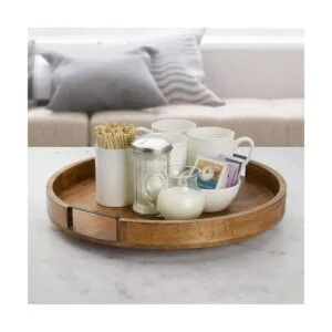 Gourmet Basics by Mikasa Lazy Susan Serving Tray 18Inch_4