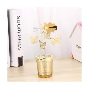 Garneck Soporte giratorio para velas de vela giratoria