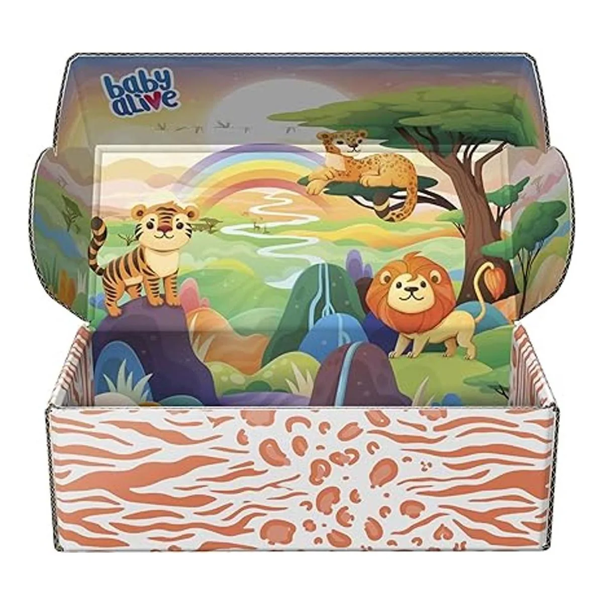 Baby Alive Muñeca Rainbow Wildcats león accesorios_2