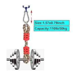 Gancho de resorte Lsquirrel 304 de acero inoxidable